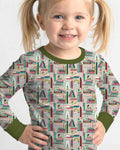 Bookworm Adventures Bamboo Two Piece Long Sleeve Pajama Set