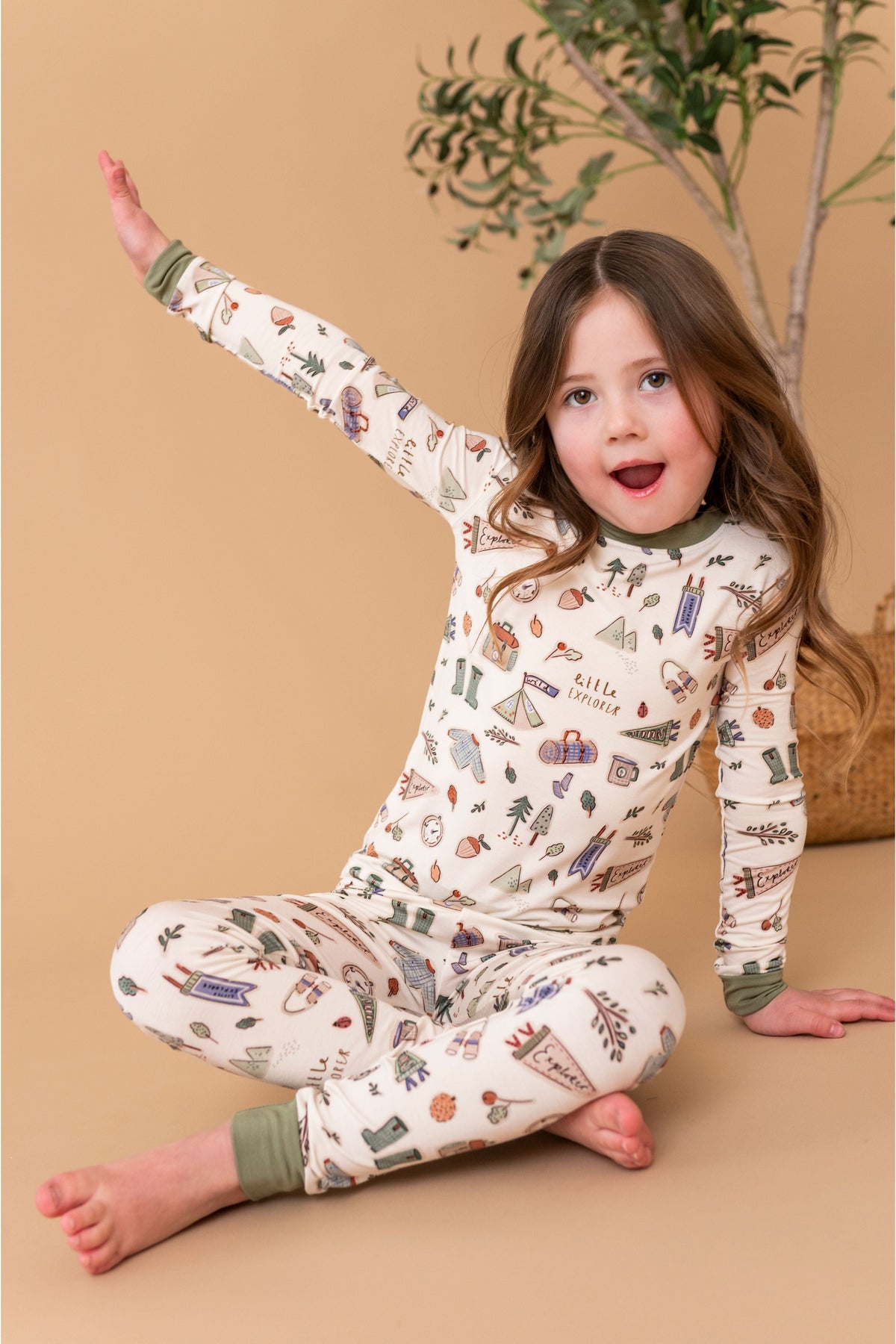 Bamboo Pajama Set - Little Explorer