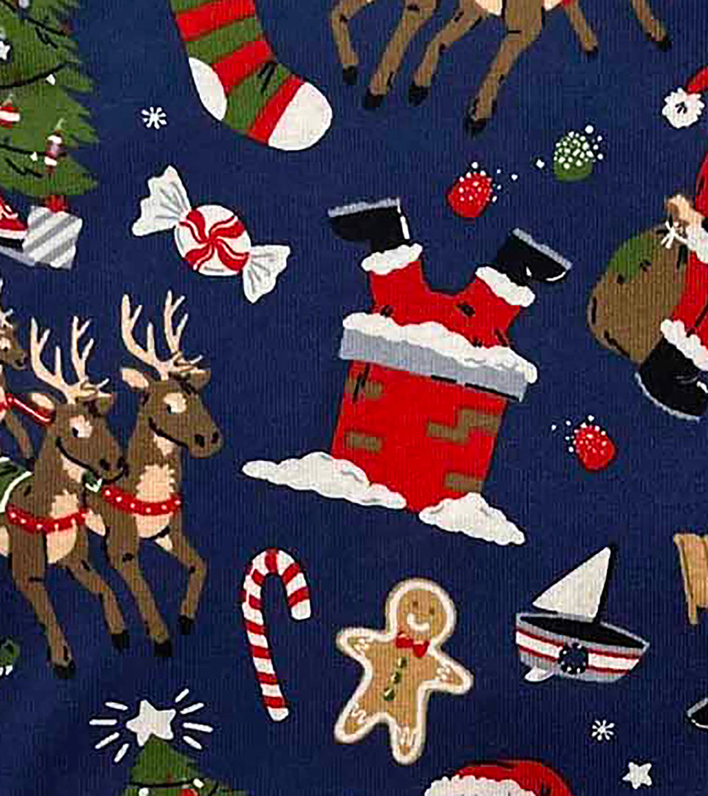 Twas The Night Before Christmas - Navy PJ Set