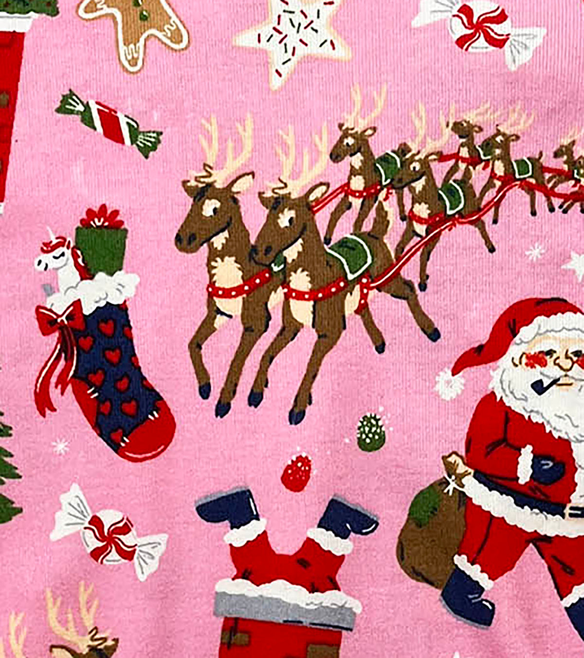 Twas The Night Before Christmas - Pink PJ Set