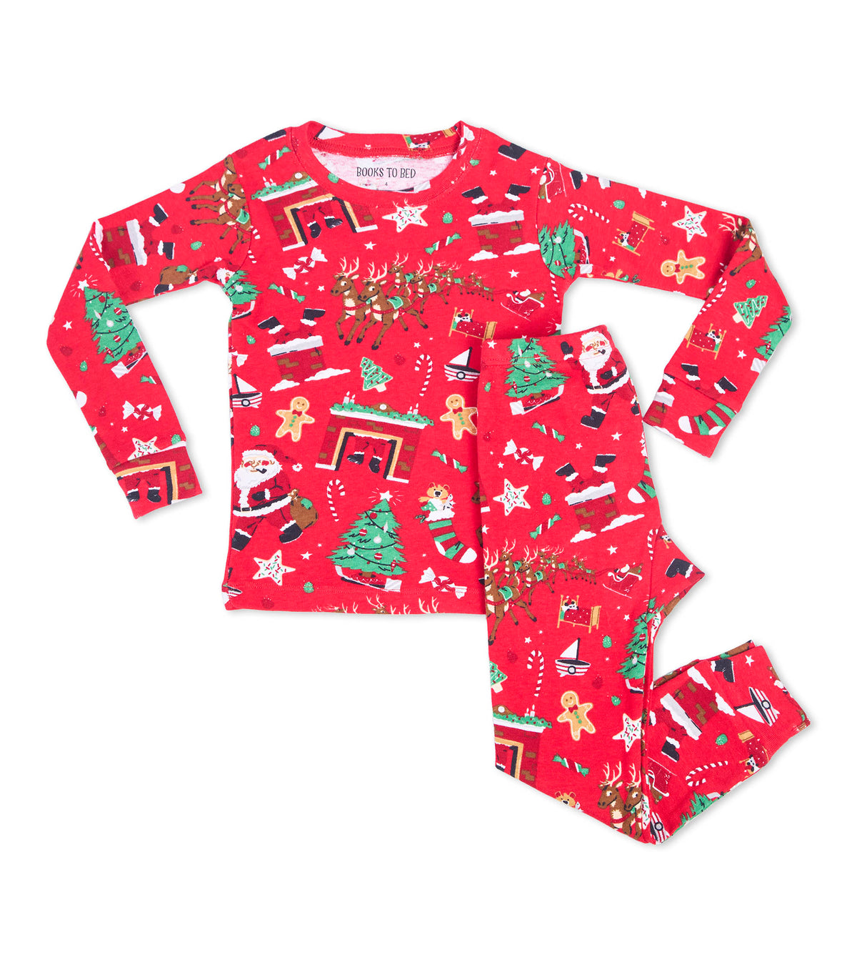 Twas The Night Before Christmas - Red PJ Set