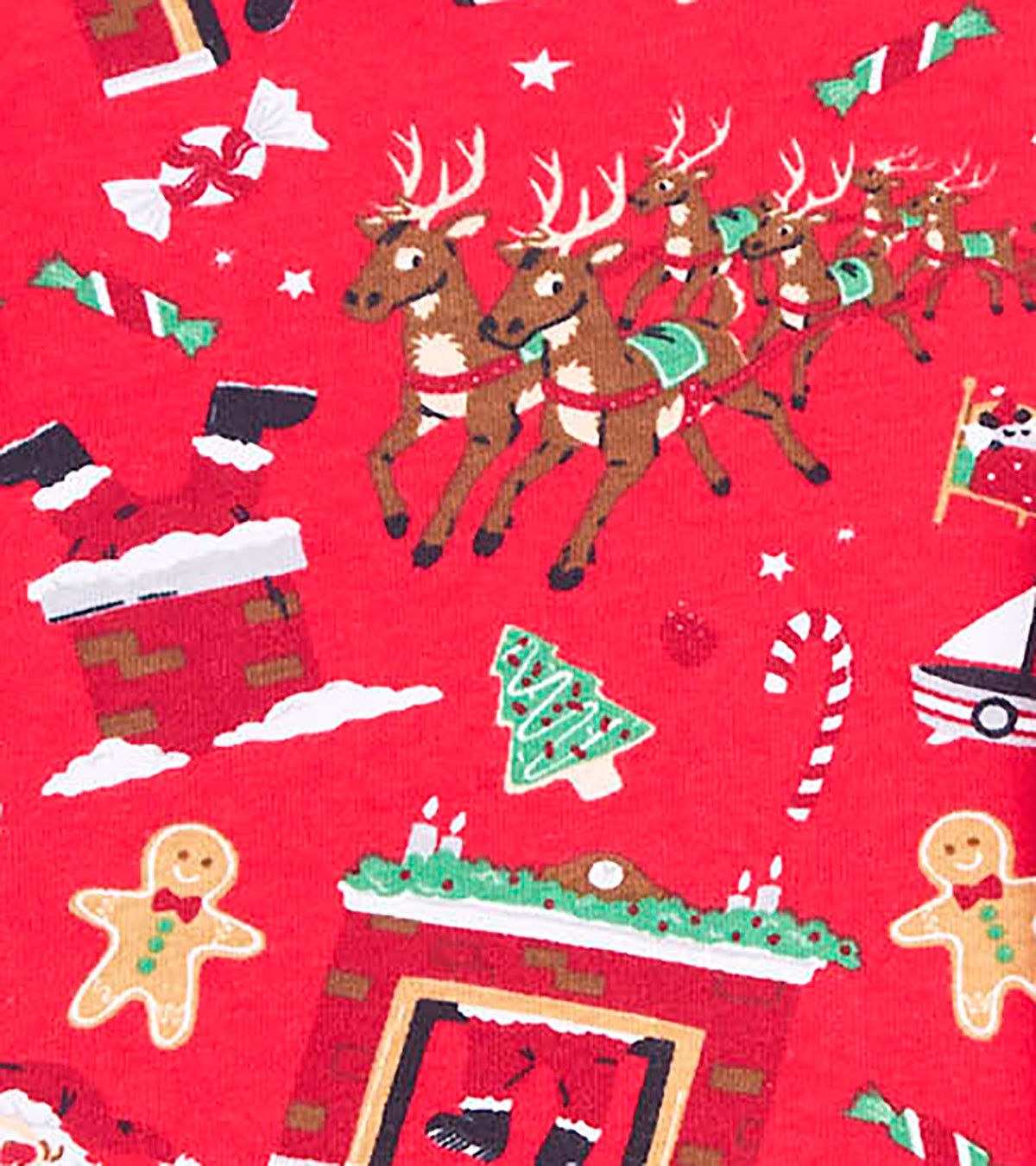 Twas The Night Before Christmas - Red PJ Set