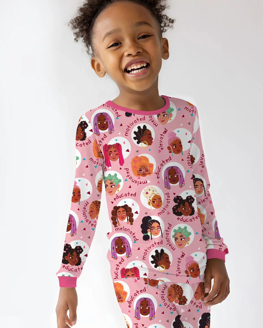 Little Queens Two Piece Long Sleeve Pajama Set