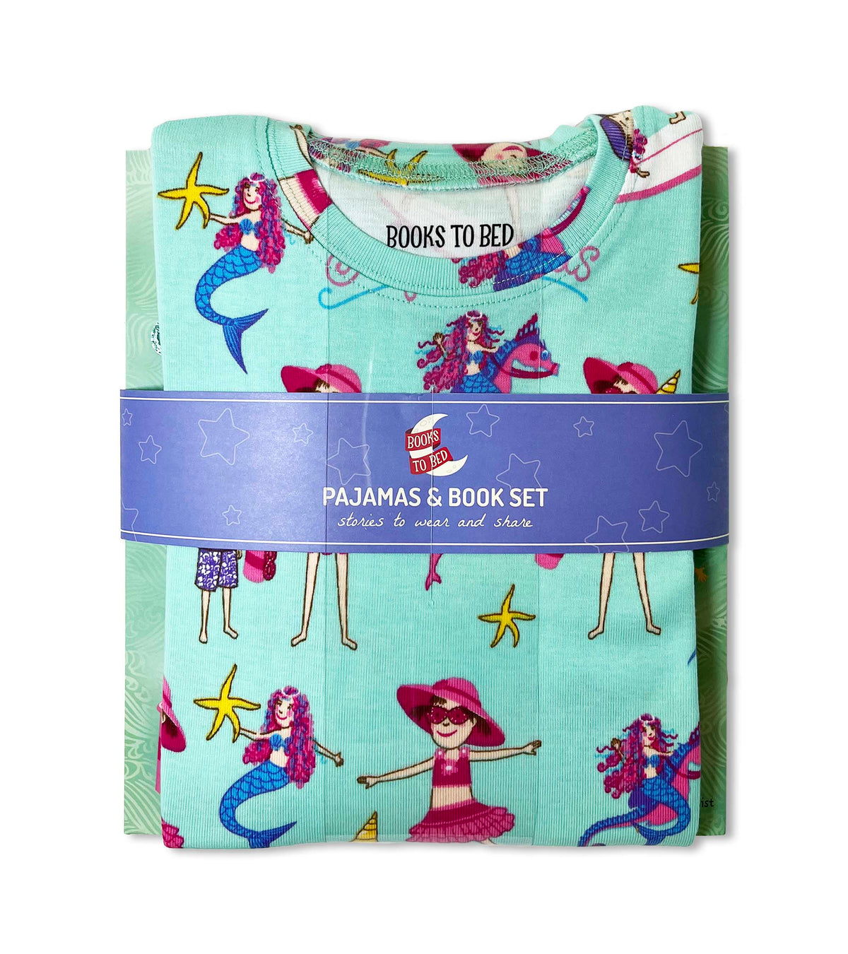 Aqualicious - Flat Pack PJ Set With Book