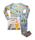 Dragons Love Tacos 2: The Sequel - Flat Pack PJ Set With Book