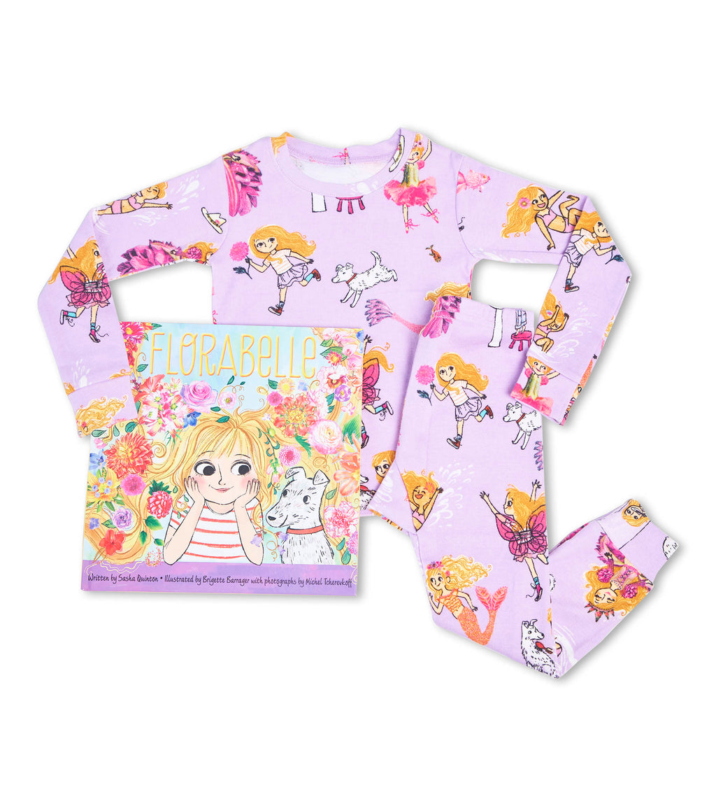 Florabelle - Flat Pack PJ Set With Book