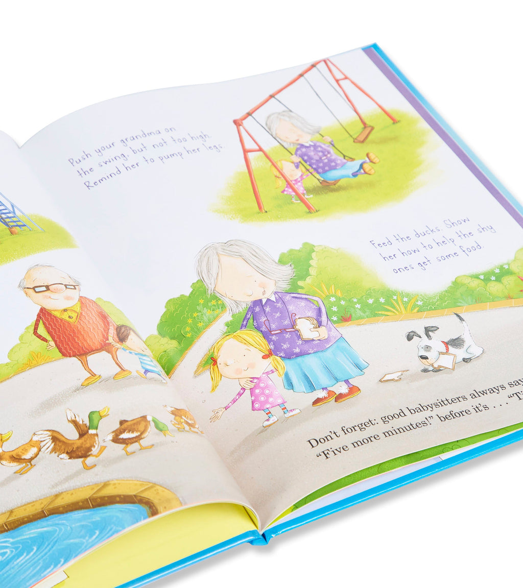 How To Babysit A Grandma - Flat Pack PJ Set With Book