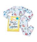 How To Babysit A Grandpa - Flat Pack PJ Set With Book