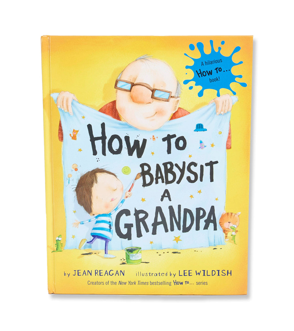How To Babysit A Grandpa - Flat Pack PJ Set With Book