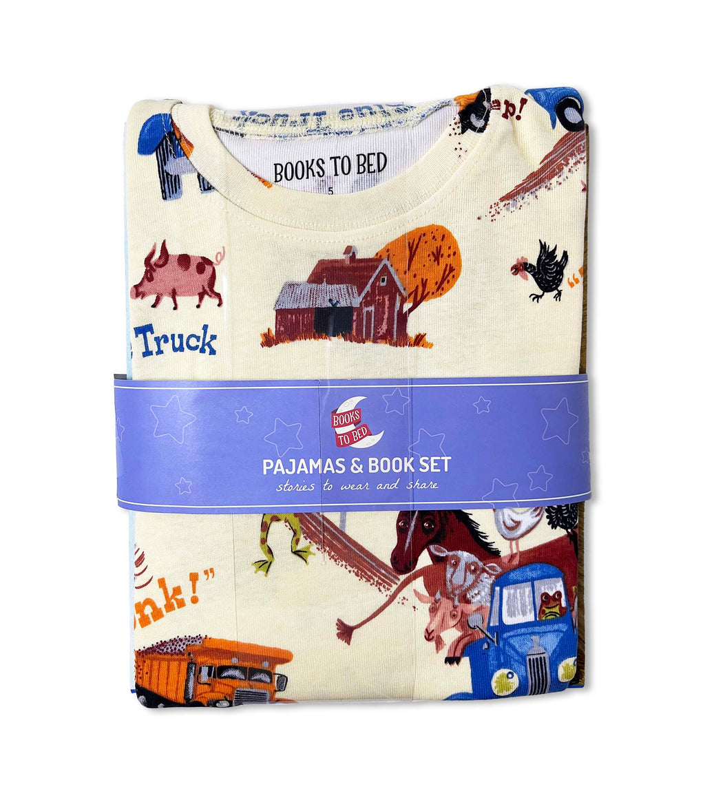 Little Blue Truck - Flat Pack PJ Set With Book
