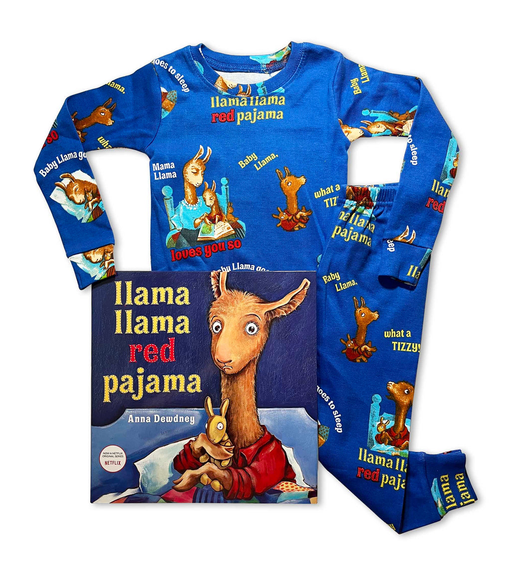 Llama Llama Red PJ - Flat Pack PJ Set With Book