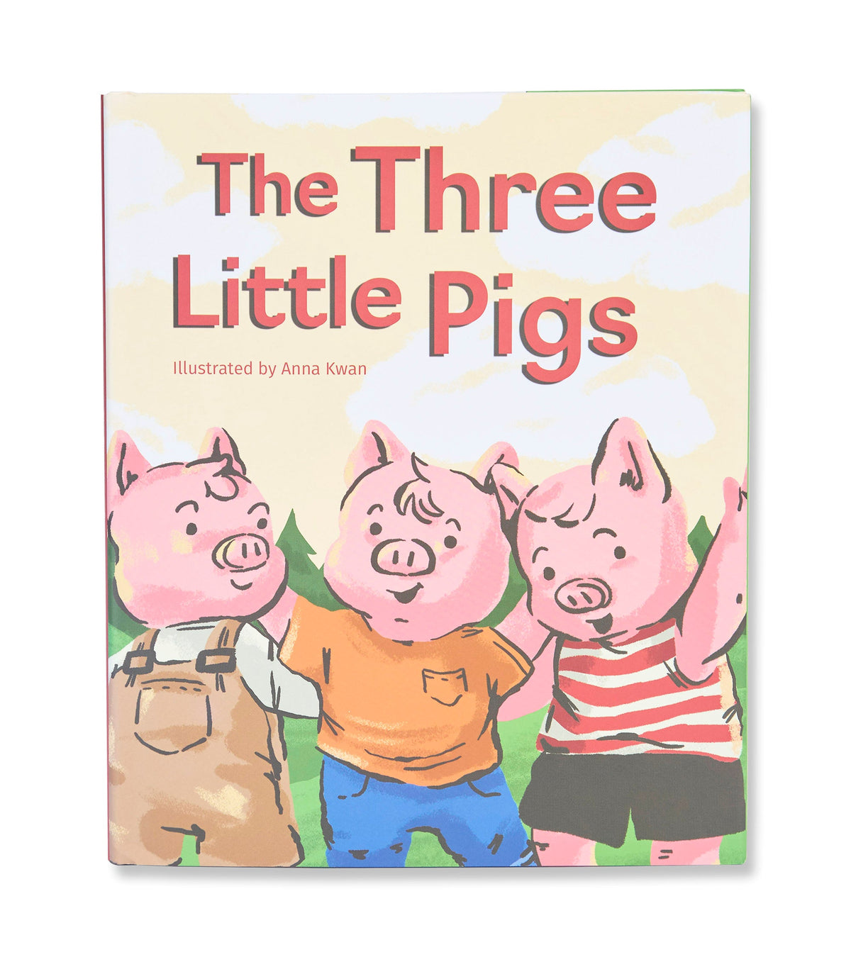 Three Little Pigs - Flat Pack PJ Set With Book