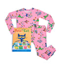 Pete The Cat Girl - Long Sleeve Flat Pack PJ Set With Book