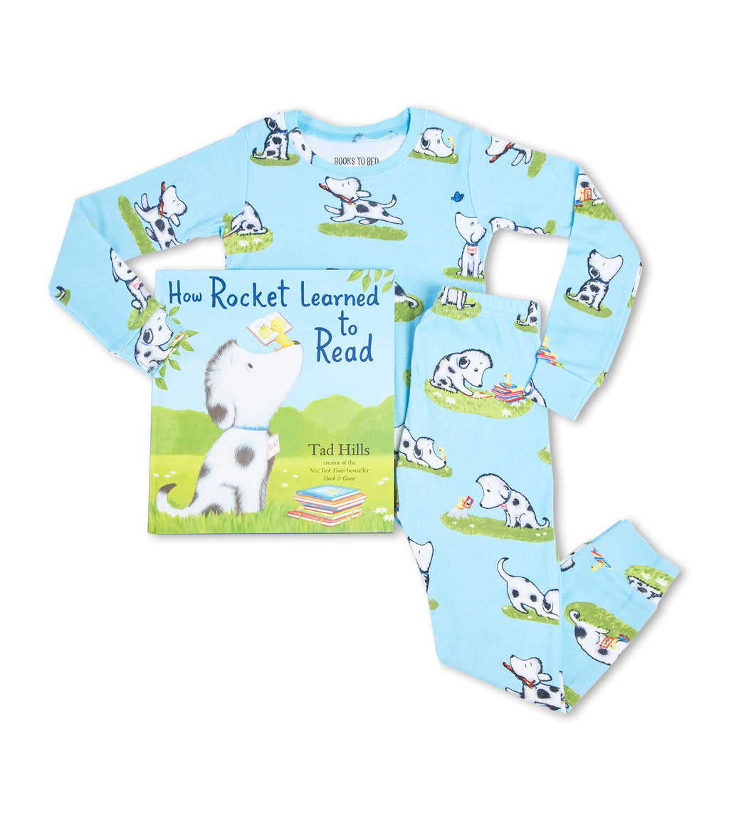 How Rocket Learned To Read - Flat Pack PJ Set With Book