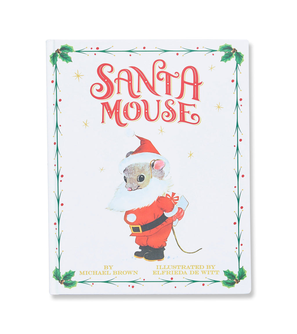 Santa Mouse - Flat Pack PJ Set With Book