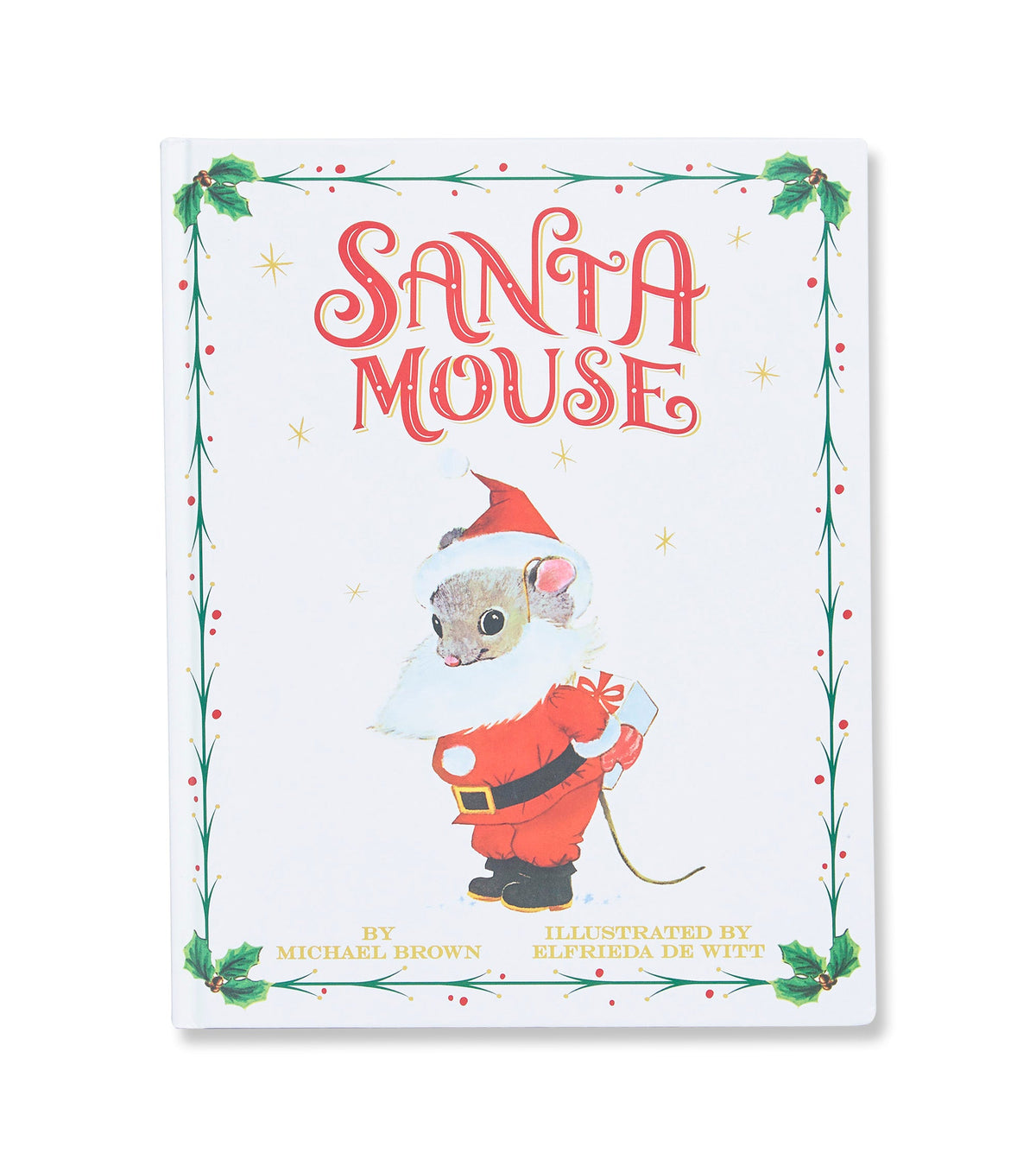 Santa Mouse - Flat Pack PJ Set With Book