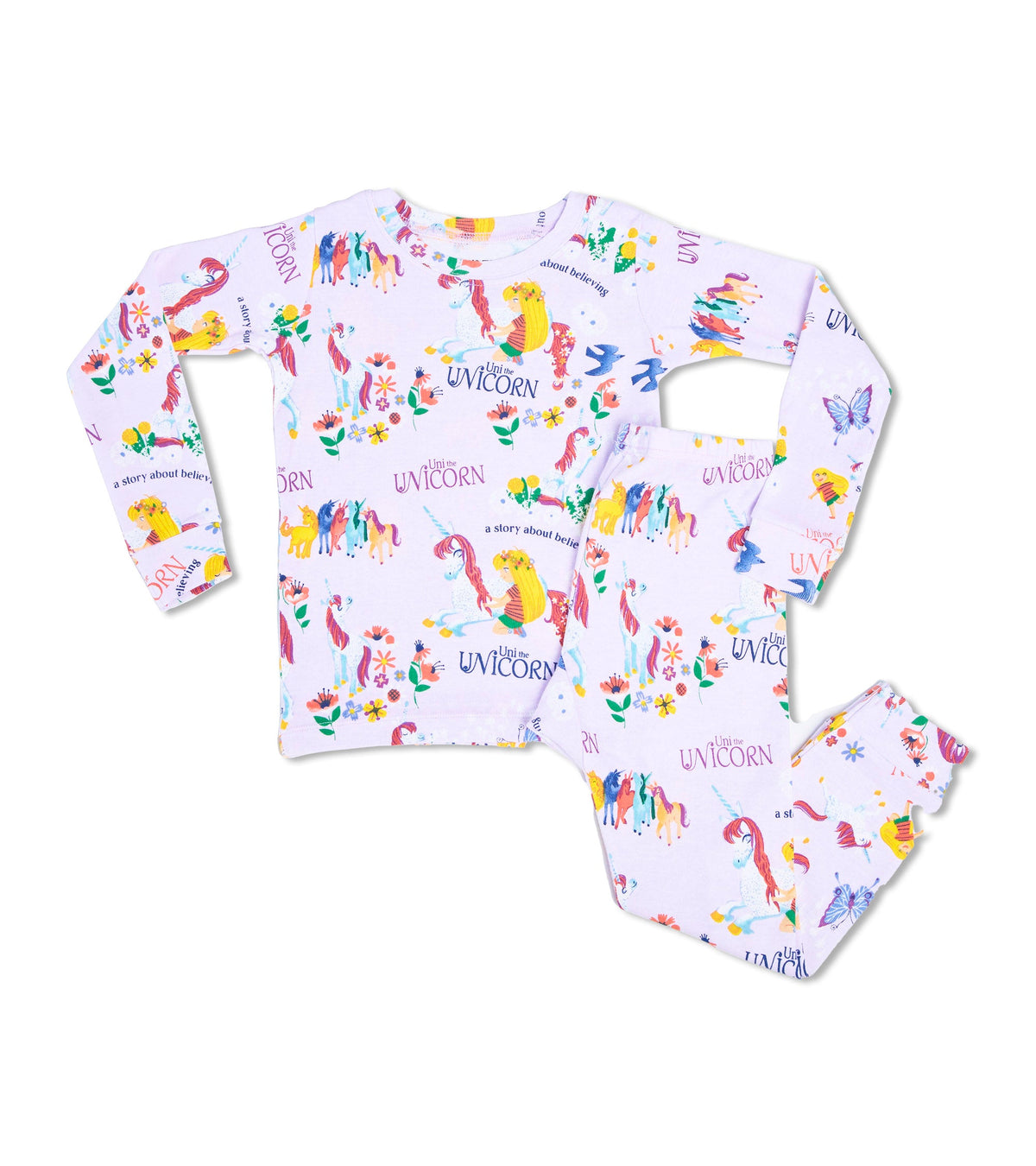 Uni The Unicorn - Flat Pack PJ Set With Book