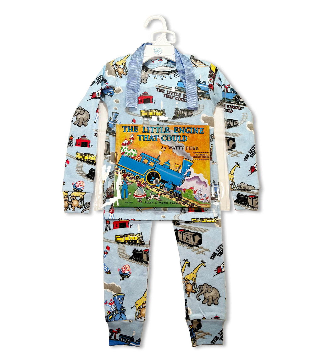 The Little Engine That Could - Hanger PJ Set With Book