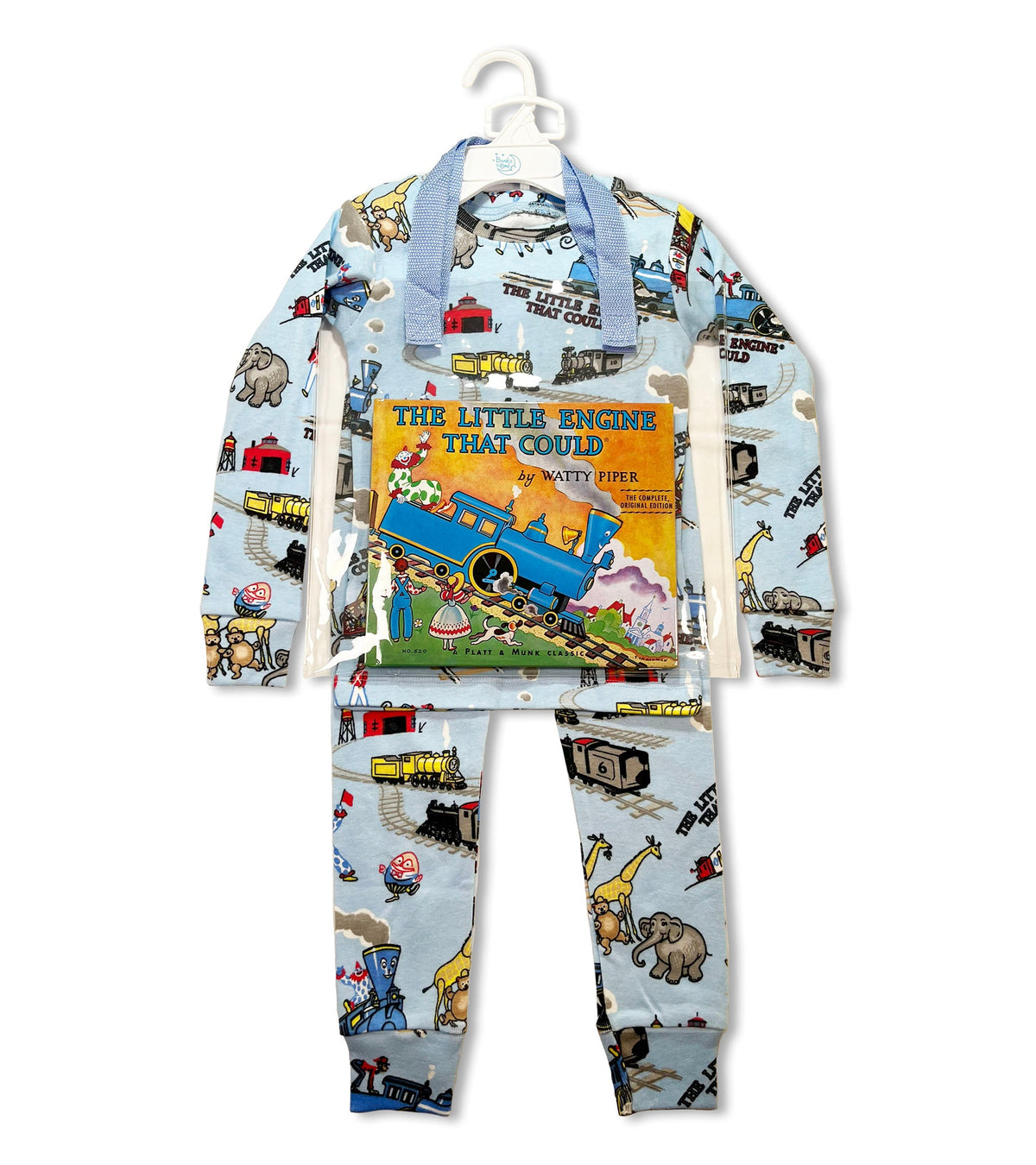 The Little Engine That Could - Hanger PJ Set With Book