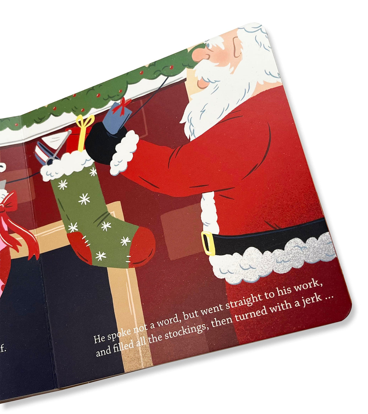 Twas The Night Before Christmas - Red Hanger PJ Set With Book