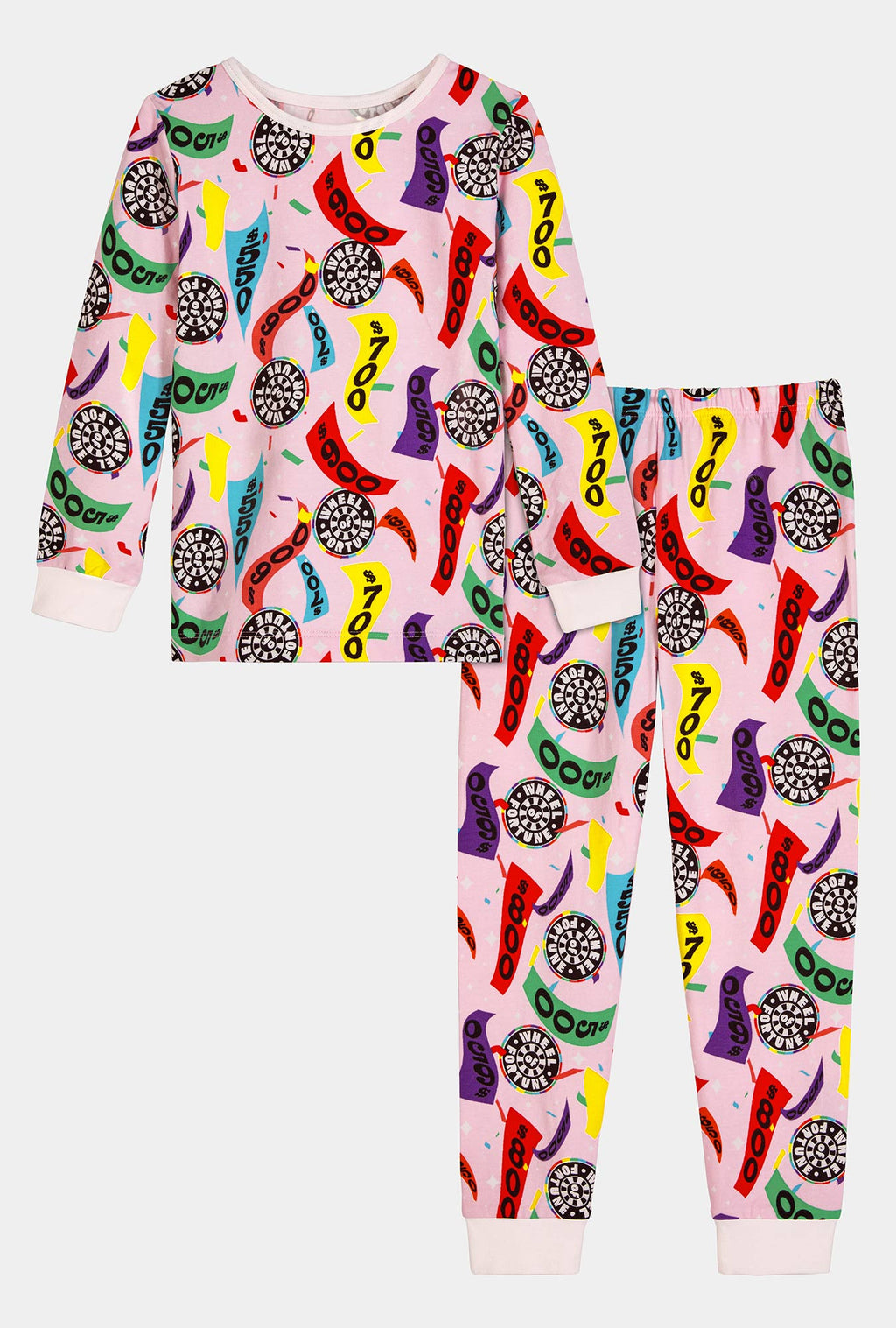 Spin To Win Long Sleeve Stretch Jersey Kids Pj Set