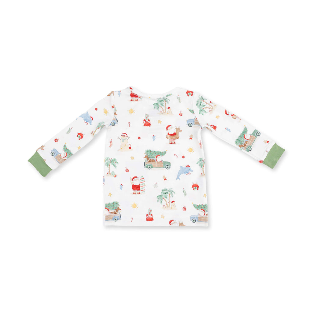 Beach Christmas -Long Sleeve Loungewear Set