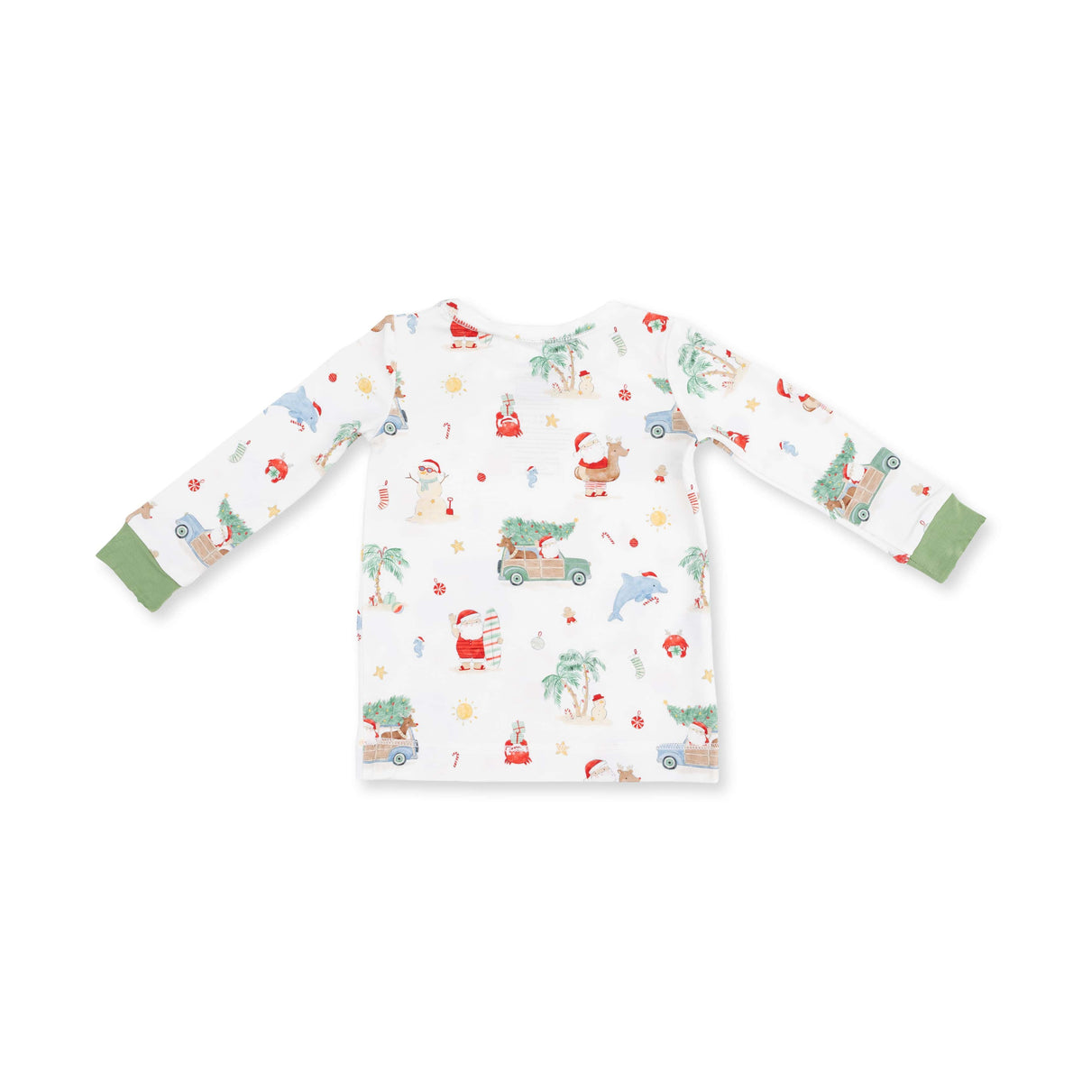 Beach Christmas -Long Sleeve Loungewear Set