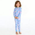 Kids Bamboo Two-Piece Pajama Set Spring Petal Party