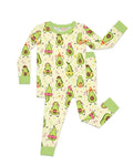 Avocado Fiesta Bamboo Two Piece Long Sleeve Pajama Set