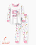 Custom Name When I Wake Up I Will Be Birthday Bamboo Two Piece Long Sleeve Pajama Set