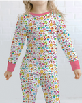 Sunshine Splash Party Bamboo Two Piece Long Sleeve Pajama Set