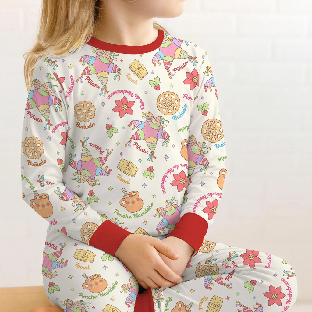 Las Posadas Dream Bamboo Two Piece Long Sleeve Pajama Set
