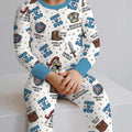 Armor of God Bamboo Two Piece Long Sleeve Pajama Set