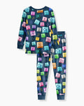 Science Elements Bamboo Two Piece Long Sleeve Pajama Set