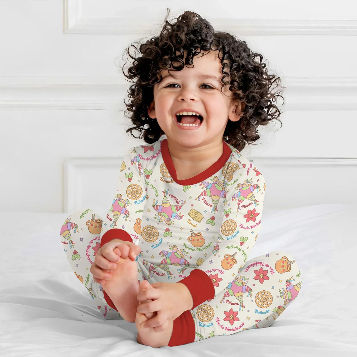 Las Posadas Dream Bamboo Two Piece Long Sleeve Pajama Set