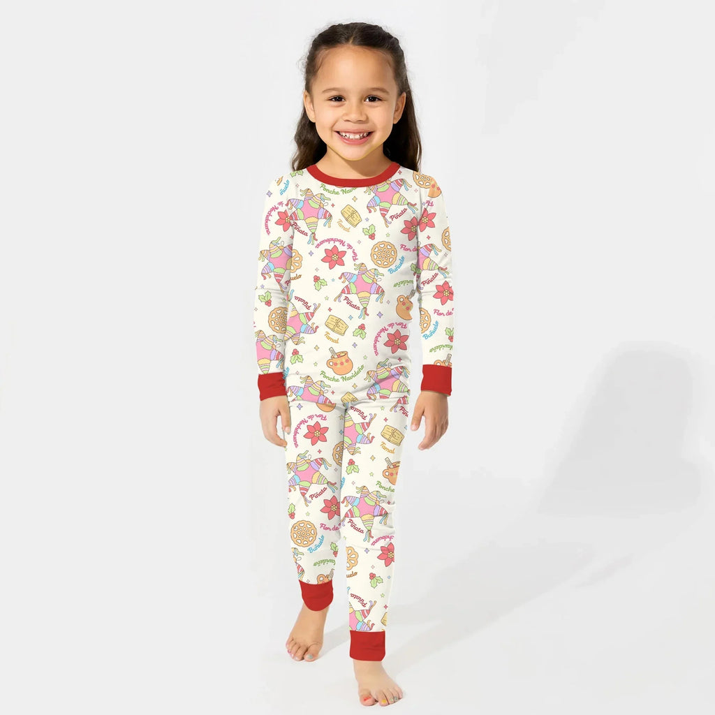 Las Posadas Dream Bamboo Two Piece Long Sleeve Pajama Set