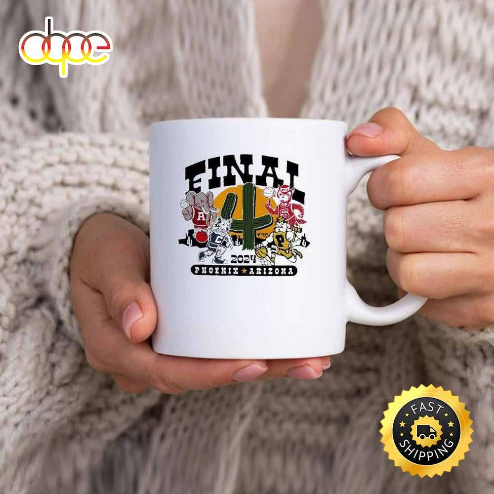 2024 Ncaa Division Men's Basketball Final 4 Mascot Mug