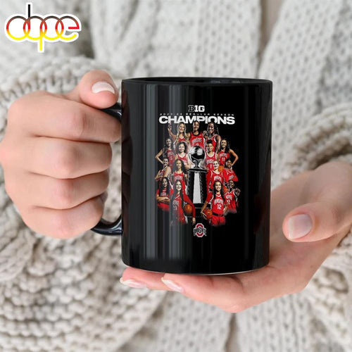 2024 Women's Basketball Champions Ohio State Buckeyes Baseball Mug