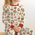 La Fiesta de Navidad Bamboo Two Piece Long Sleeve Pajama Set