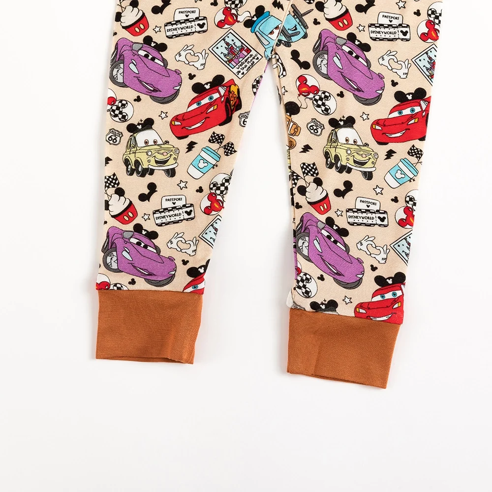 Car Club Kids Bamboo Two-Piece Pajama Set