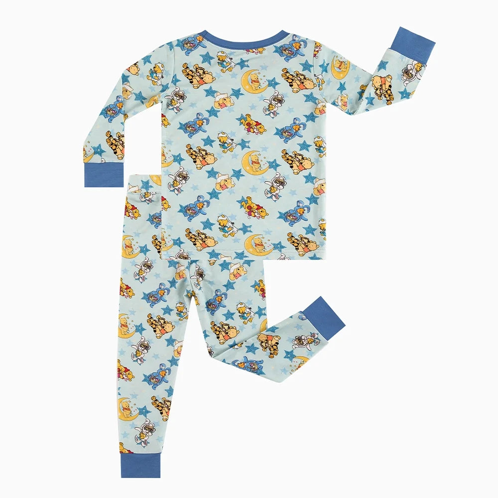 Little Bear Pentagram Bamboo Long Sleeve Pajama Set