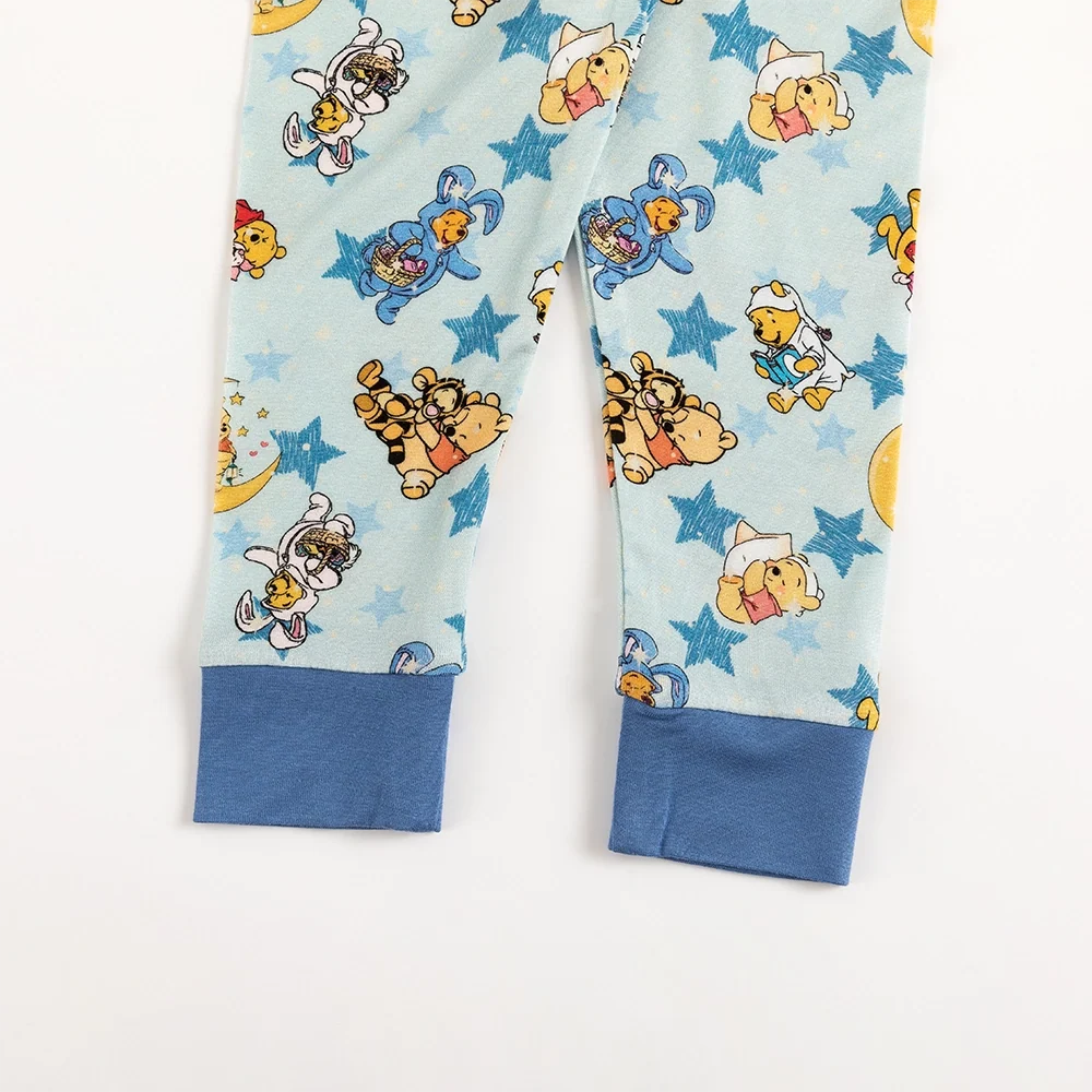 Little Bear Pentagram Bamboo Long Sleeve Pajama Set