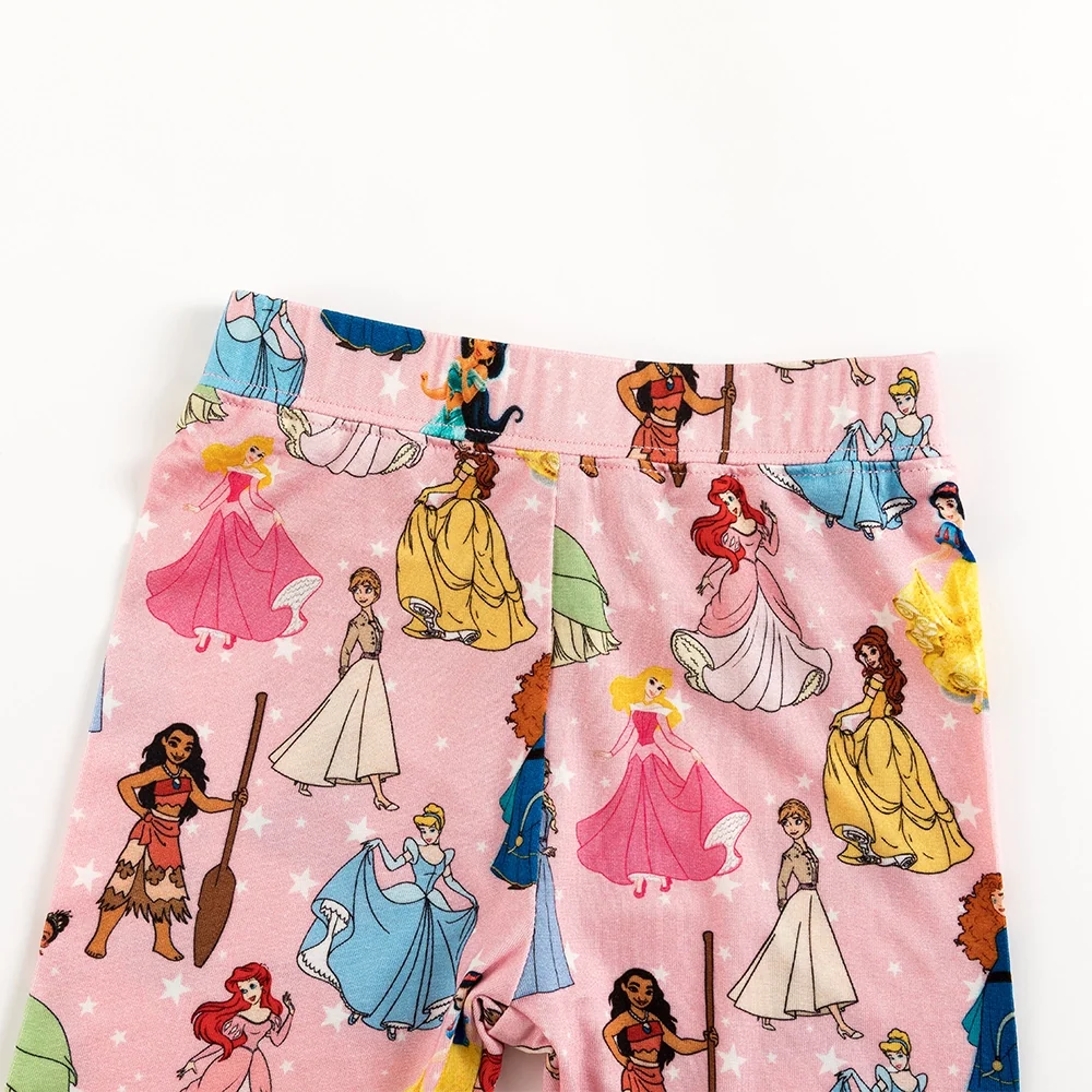 Princess Pink Pentacle Kids Bamboo Two-Piece Pajama Set