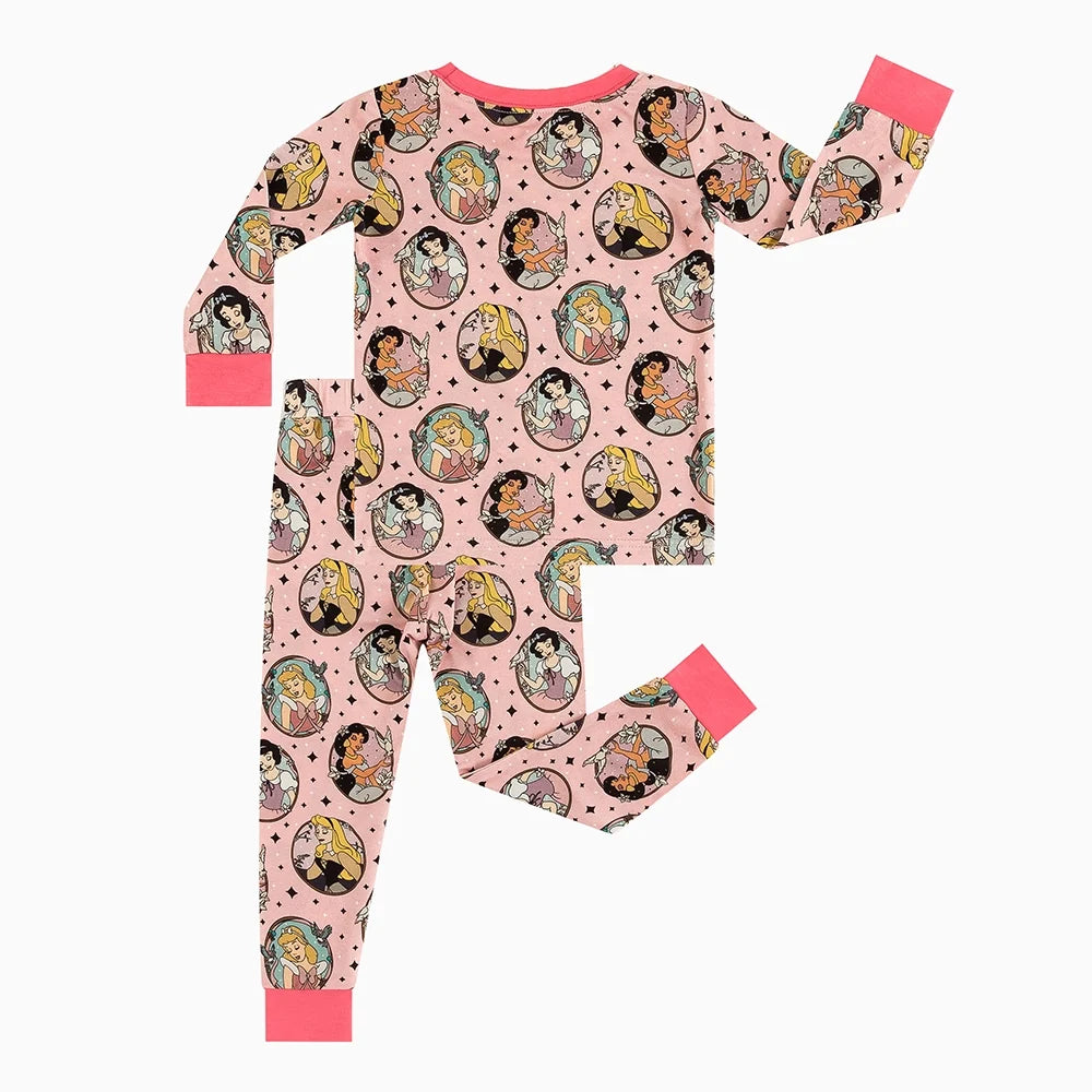 Beautiful Princesses Bamboo Long Sleeve Pajama Set