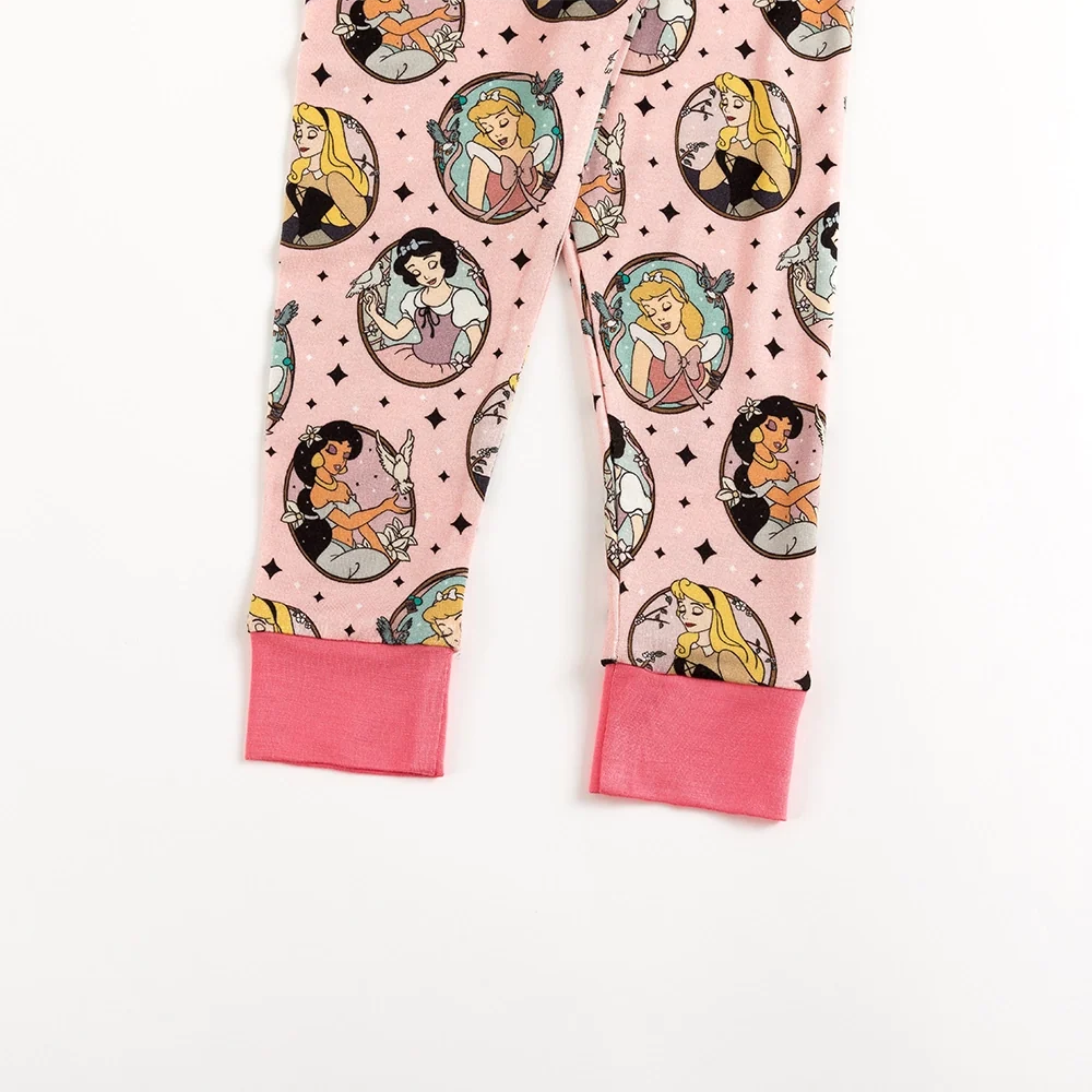 Beautiful Princesses Bamboo Long Sleeve Pajama Set