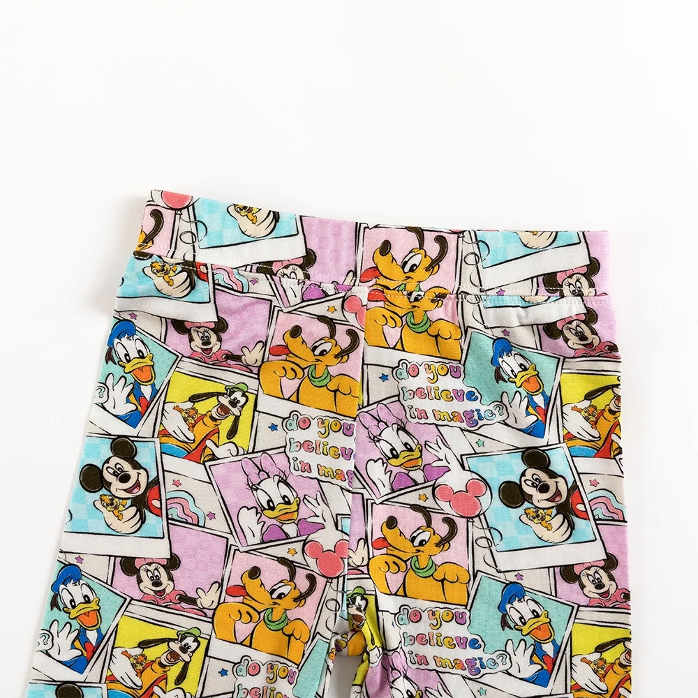 Cartoon Mouse Duck Dog Bamboo Long Sleeve Pajama Set