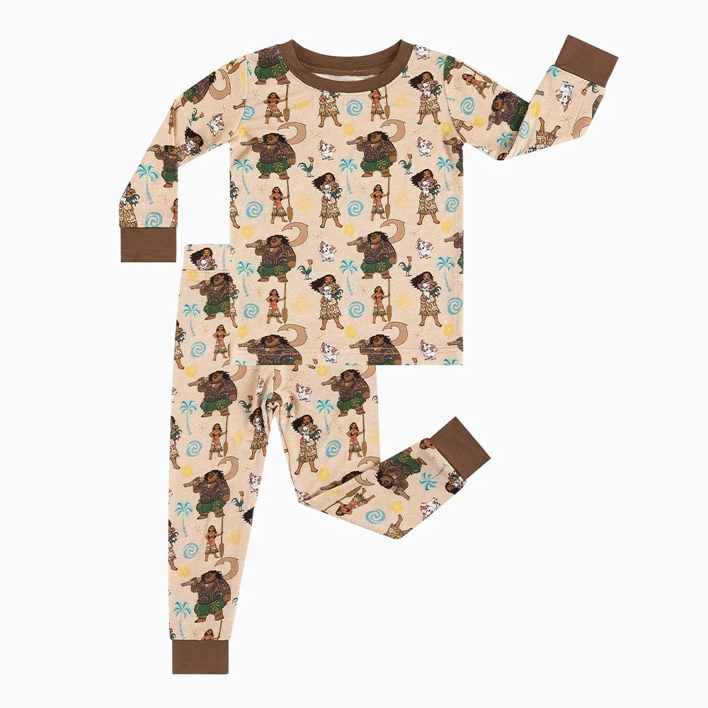 Ocean Adventure Kids Bamboo Two-Piece Pajama Set