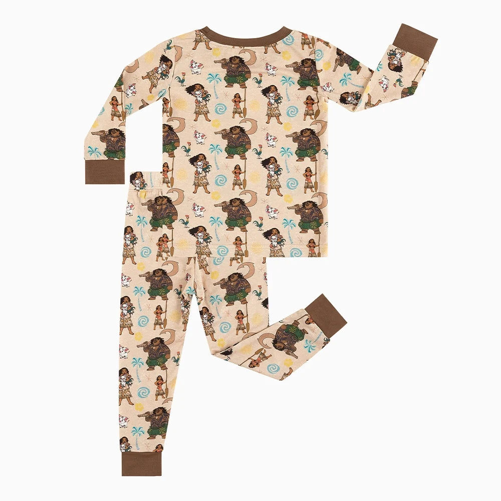 Ocean Adventure Kids Bamboo Two-Piece Pajama Set
