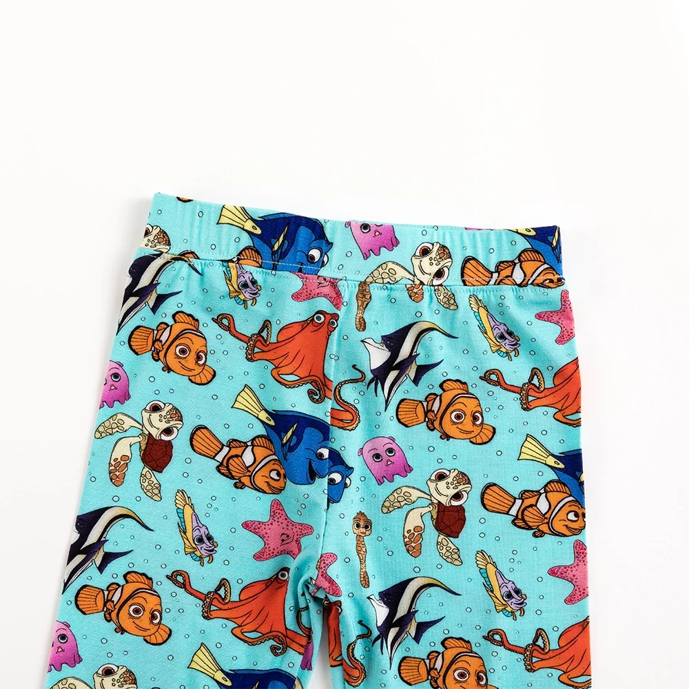 Marine Animals Kids Bamboo Two-Piece Pajama Set