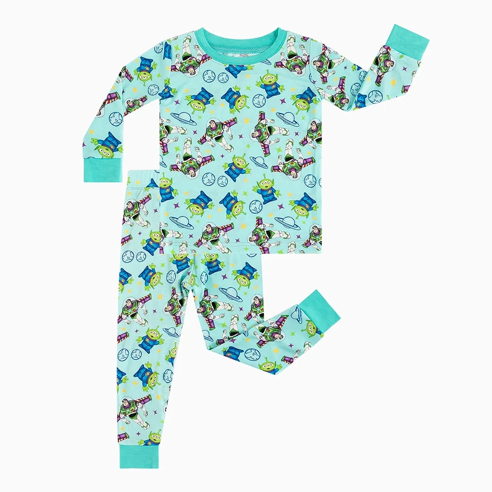 Toy Club Planet Kids Bamboo Two-Piece Pajama Set